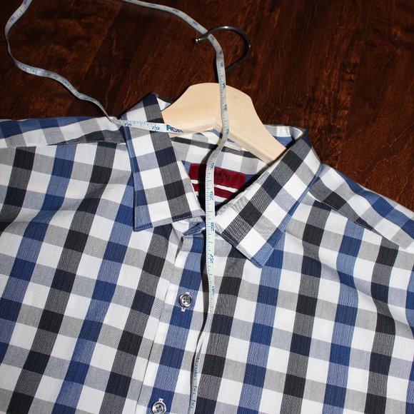 Alfani Checker Shirt - Picture 4 of 6